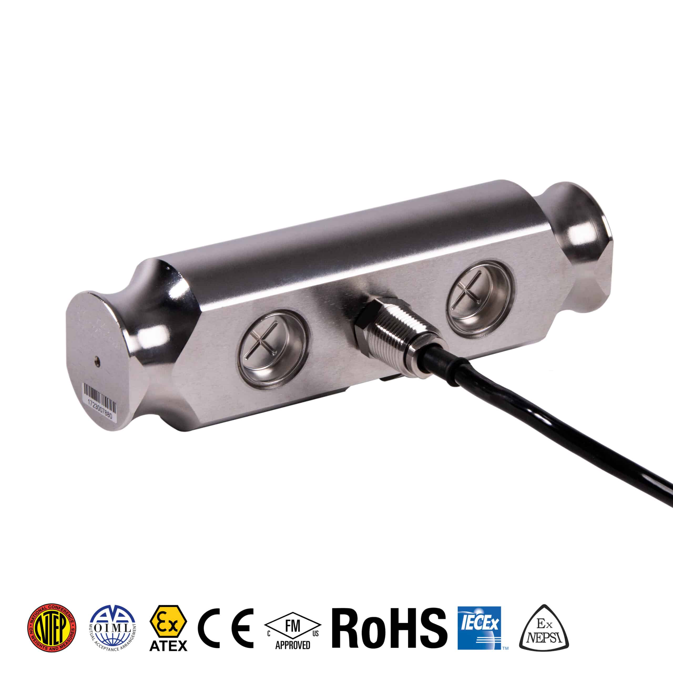 ANYLOAD 102FS Stainless Steel Double-Ended Beam Load Cell - Image 2