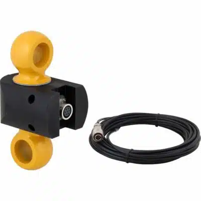 photo of anyload tension link load cell with cable connector