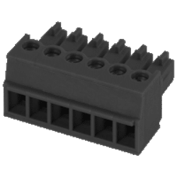 6-Pin Terminal Block (Detachable Screw)