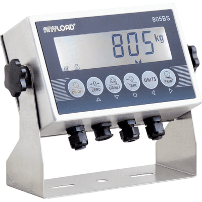 photo of an anyload scale display