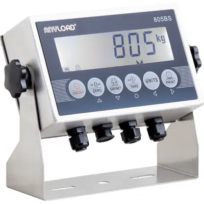 photo of an anyload scale display