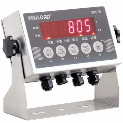 photo of an anyload scale display