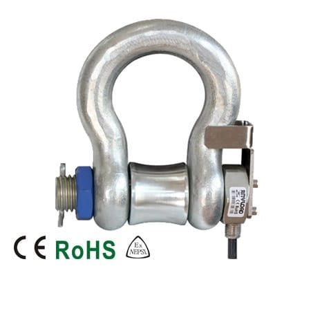 photo of anyload shackle with load cell pin
