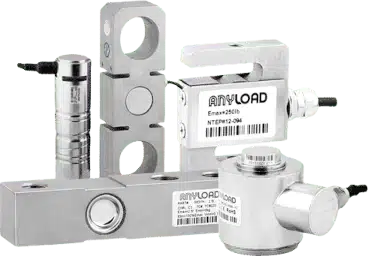 Collage of different types of load cells.