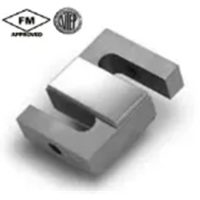 An AmCells STS stainless steel load cell with FM and NTEP approval logos in the top left corner