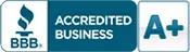 BBB Accredited – A+ Rating